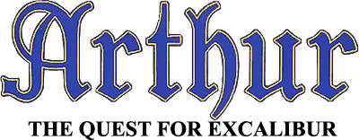 Arthur: The Quest For Excalibur logo for Amiga